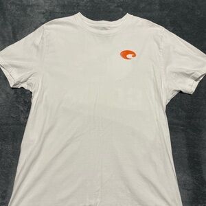 White Costa T-Shirt Size Large